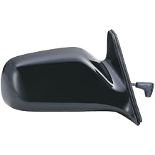 Fit System 70507T Passenger Side Mirror for Toyota Corolla Sedan, Wagon, Black, US/Canada Built, Non-Foldaway, Manual Remote
