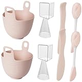 CIYODO 2 Sätze Teiliges DIY Silikon Rührschüssel und Pinsel für Einfache Anwendung Hautpflege Werkzeug für Frauen geruchlos Langlebig