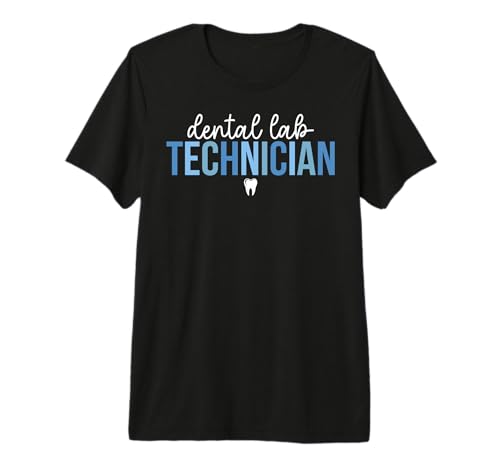 Dental Lab Technician Boho Dental Laboratory Tech Premium Tri-Blend T-Shirt