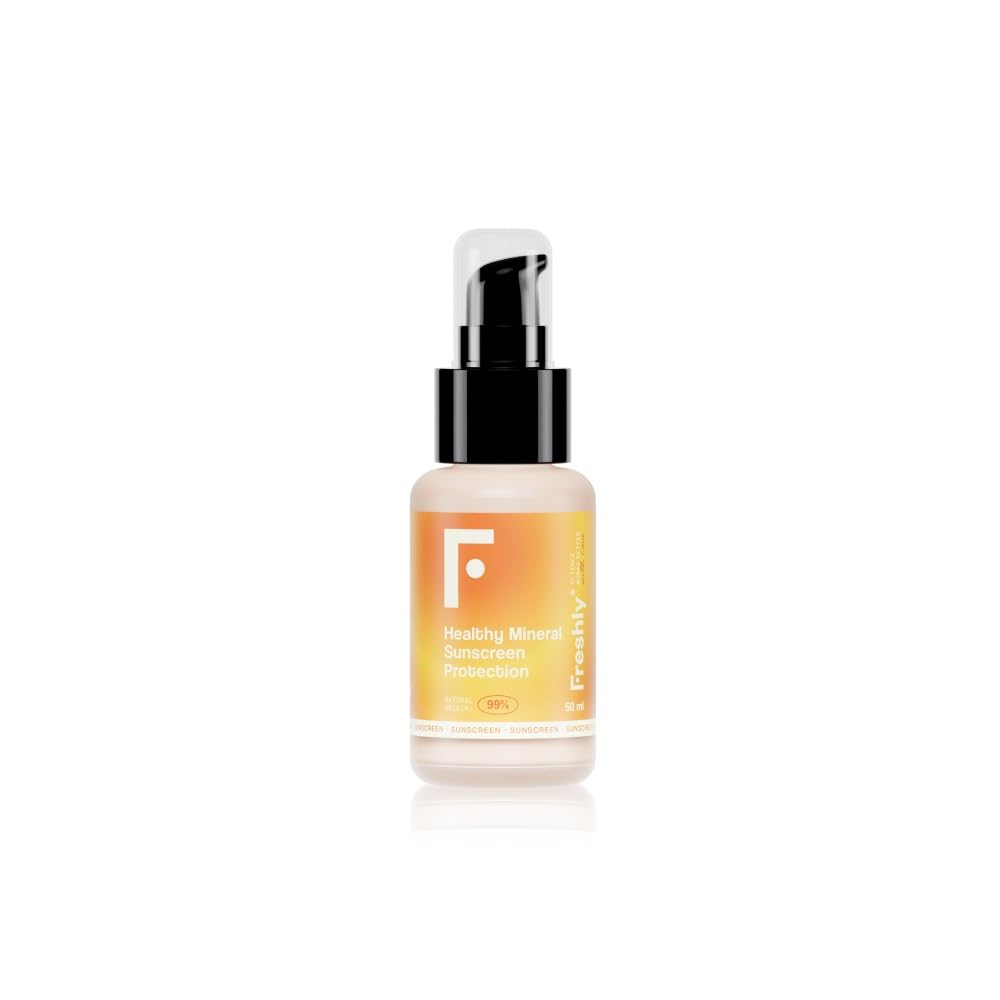 Freshly Cosmetics Protector solar SPF 50 con filtros físicos Healthy Mineral Sunscreen Protection. 50ml