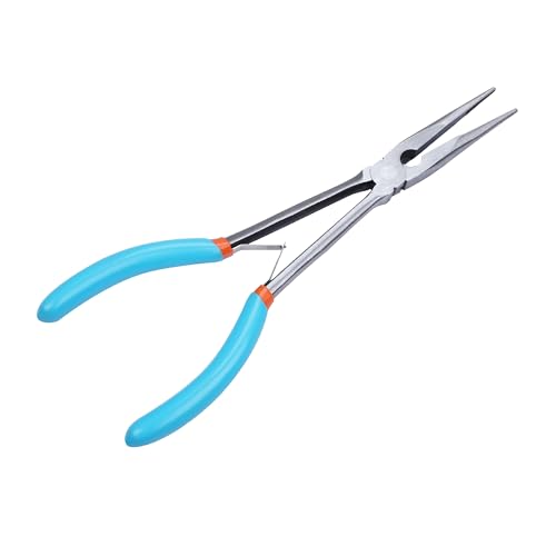 Image of Taparia LN-11 Steel (280mm) Long Nose Econ Plier (Blue and Grey)