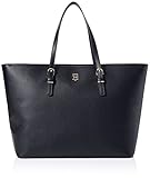 Tommy Hilfiger TH TIMELESS MED TOTE, Schwarz , Zeitgenössisch