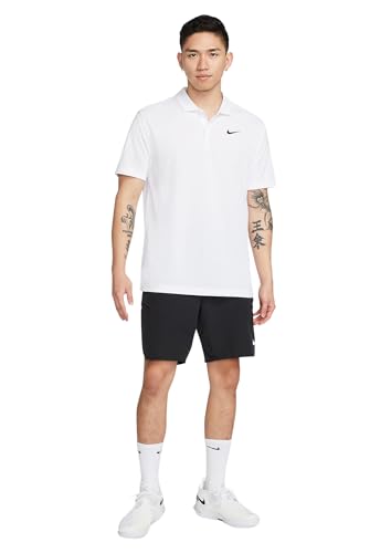 Image of Nike Mens Court Solid Tennis Polo Shirt