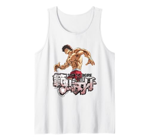 Baki The Grappler Hanma Son of Ogre Martial Arts Anime Manga Tank Top