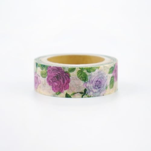 Image of Frontia Masking Tape, Michie Belladonna Salon, Japanese Decorative Tape for DIY Diary Crafts Journaling Scrapbook (3 Packs, Bulk Pack)