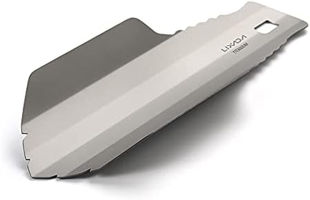 Lixada Titanium Garden Hand Trowel Camping Outdoor Hiking Backpacking Palette