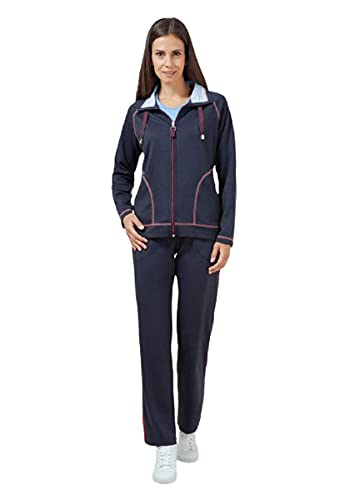 Preisvergleich Produktbild hajo Damen Homewear Anzug Marine