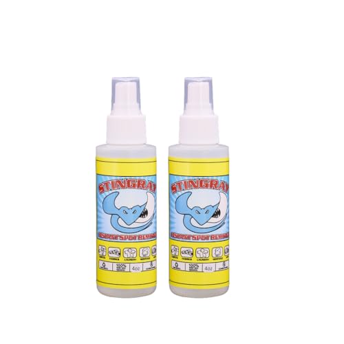 Stingray Spot Remover 4 Fl oz | Advanced Eco-Friendly Multi Surface Stain Removal | 2-Pack
