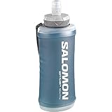 Einfach zu handhaben Salomon Active Handheld System mit Flasche Unisex, minimalistisches Design, einfache Handhabung, einfach zu verwenden, Schwarz, Slate Grey