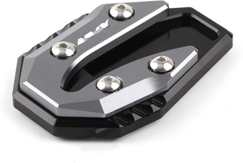 Béquille latérale de moto pour Yamaha NVX 155 et Aerox 2015-2018 - Élargisseur gris