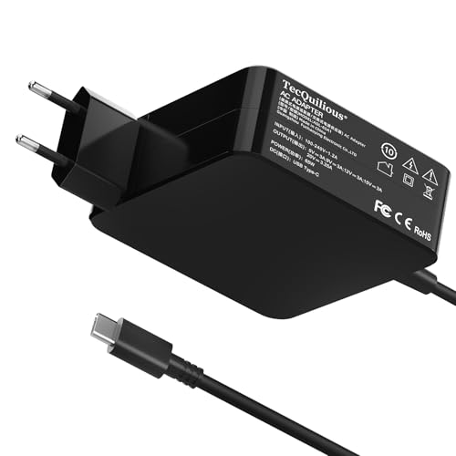65 W USB C Typ C Schnellladung Universal Ladegerät für Laptop Ersatz kompatibel mit HP, Dell, Lenovo, Acer, Asus, Samsung Chromebook Series Adapter Netzkabel