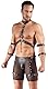 Svenjoyment Bondage Herren Harness und Pants, Schwarz, L