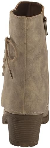 MUK LUKS Women's Lucy Lillith Fashion Boot, Taupe, 8.5 | Image 2