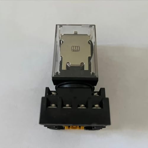 Relé MK3P de 11 pines con base conmutador de alta estabilidad AC110V 4