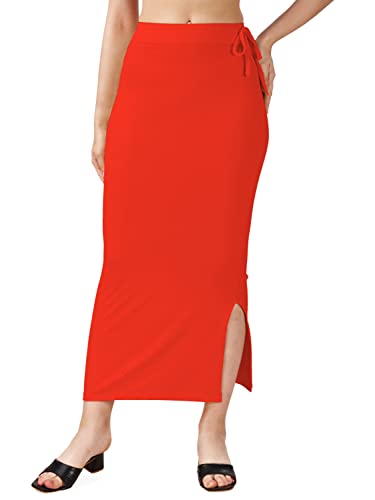 Image of Mehrang Microfiber Saree Shapewear Petticoat for Women, Cotton Blended Shape Wear Dress for Saree