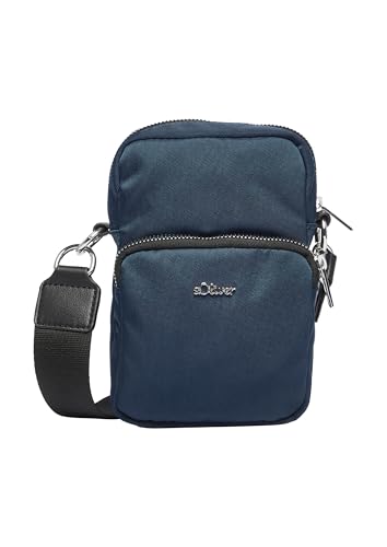 Pochette smartphone s.Oliver bleu vert à bandoulière réglable