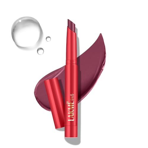 Image of Lakme 9 to 5 Forever Matte Lip Crayon, Red Marsala, 1.1g, for Smooth and Supple Lips, with Vitamin C, Matte Finish, 8 Hr Hydration, Long Lasting all day comfort, Retractable Crayon