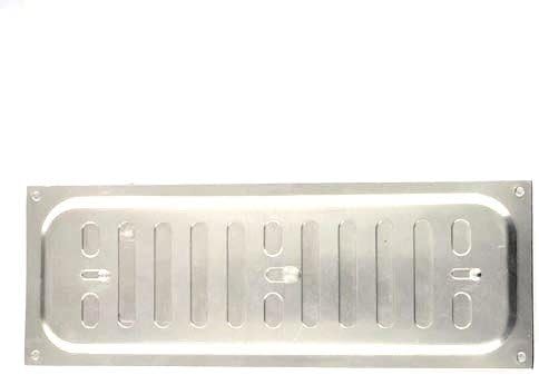 Merriway BH05705 9 x 3 inch Adjustable Sliding Hit and Miss Air Grille (Overall Vent Size: 240 x 90mm), Small