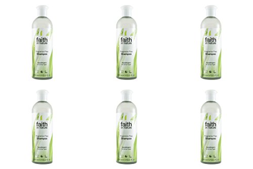 Faith in Nature (6 PACK) - Faith Fragrance Free Shampoo - 400ml