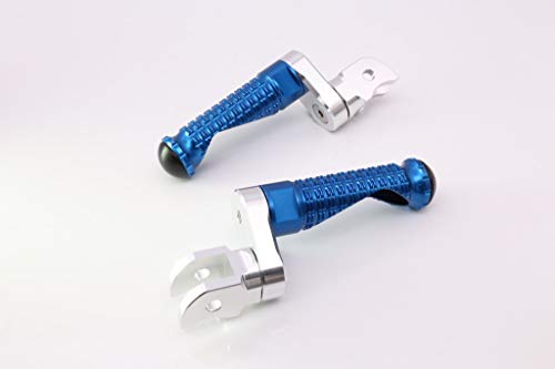 Autobahn88 Motorrad-Fußraste (hinten - GP-Type with 25mm-Extension), kompatibel mit Triumph Sprint ST/RS (2001-2004) (Blue)