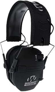 Walker's Razor Slim Electronic Muff, Black