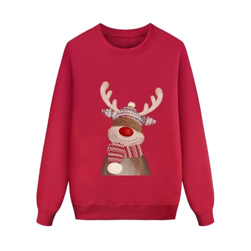 Sweat-shirt de Noël parents et enfants pour de doux moments de contemplation