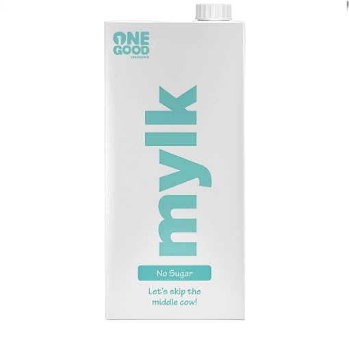 One Good (Formerly Goodmylk) Unsweetened Cashew, Oat & Millet Mylk, Pack of 40 (200ml each), 8 Ltrs [Plant - Based, Lactose Free]