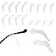 8 Paar Brillen-Ohrgriffe Brillen-Anti-Rutsch-Halter aus Silikon bequemer Brillenhalter aus Silikon Ohrbügel für Brillen Sonnenbrillen Lesebrillen (vier Stile)