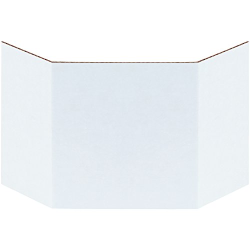 Image of Box USA BBIND4 Corrugated Bin Dividers, 4 inch, Oyster White (Pack of 100)