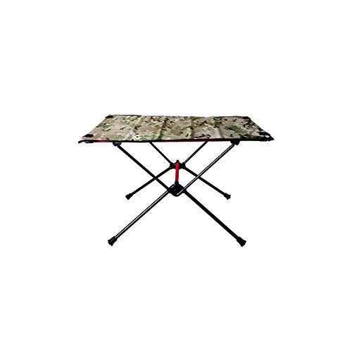 VejiA Mesa Plegable portátil para Acampar, Muebles de Exterior de aleación de Aluminio, Escritorio de Cena para Fiesta Familiar, Barbacoa y Picnic