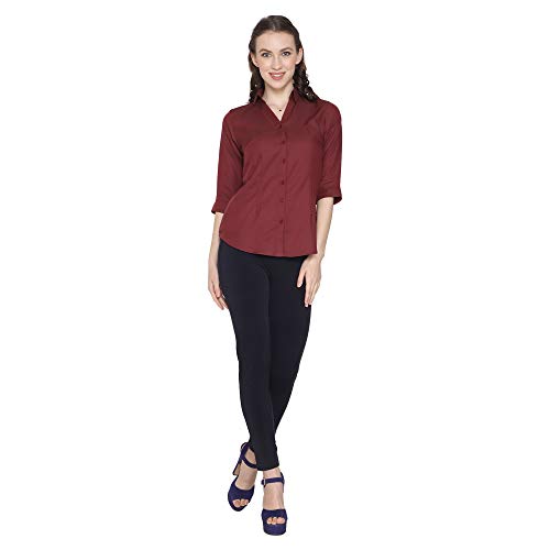 Image of Blue RoninWomen Stylish Western Official Formal Shirts for Women Regular fit Shirts for Women