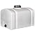 RomoTech 82123899 Polyethylene Domed Reservoir Water Tank, 26 gallon, Made In The USA Poly Tank For Water and Non-Flammable Liquids, Rust and Corrosion Proof
