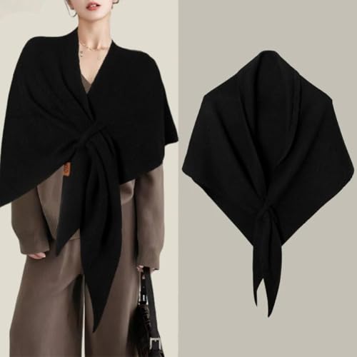 Wideous Shawl Wrap, Women's Solid Color Scarf, Casual Soft Comfortable Shawl for Daily Wear3