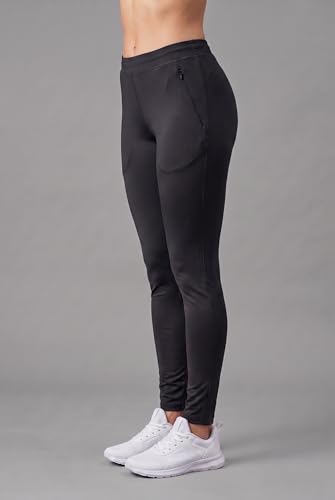 Image of Mehrang Stretchable Yoga Pants for Women & Gym Pants for Women Workout with Mesh Insert & Side Pockets