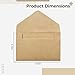 Generic Plain Design Envelopes, 600 Pcs Mini 4.1 X 2.8 in (10.5 X 7 Cm) Easy-Seal Flap Rectangular, Ideal Custom Printing