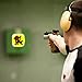 EWUHRY 200 Pieces Range Shooting Splatter Target Stickers Reactive Self-Adhesive Pasters Bullseye Targets Shooting for Rifle Pellet Pistol Airsoft Gun 3 Inch