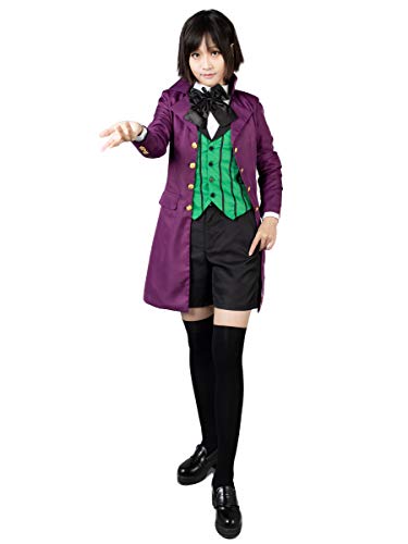 Cosfun Black Butler Kuroshitsuji Alois Trancy Cosplay Custome mp002451 (US-S)