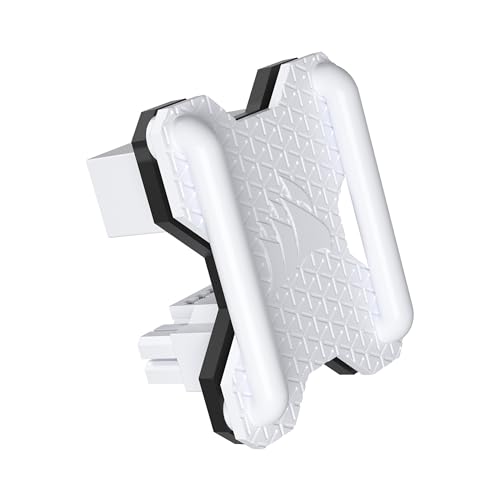 Corsair PCIe 5.x 180° 12V-2x6 GPU Power Bridge – For NVIDIA® GeForce RTX™ 40 and 50 Series Graphics Cards – Optimise Cable Management – Style A – White