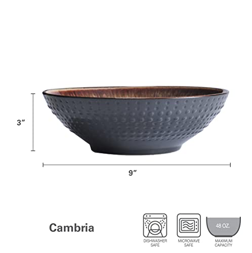 Pfaltzgraff Cambria Dinnerware Serve Bowl, 9 Inches Brown #TOP2