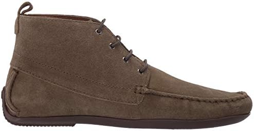 Marc Joseph New York Men's Leather Luxury Driving Style Ankle Boot with Laces, Olive Suede, 7 M US Review | Image 5