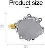 LR047384 Bomba de Vacío del Servofreno 2.0L L4 para Ford Edge Escape Land Rover | Focus Fusion para Jaguar para Land Rover Range Rover para Lincoln OE 724807650, LR025601, LR039592, BB5Z2A451C 6