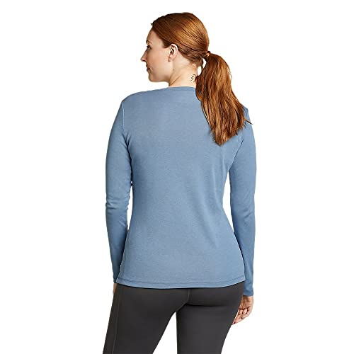 Image of Eddie Bauer Womens Favorite Long Sleeve Tee Crewneck T-Shirt