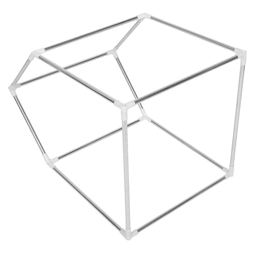 ifundom Metal Playhouse Structure Frame Boys and Girls Tent Frame Safe Rounded Edges Easy to Assemble