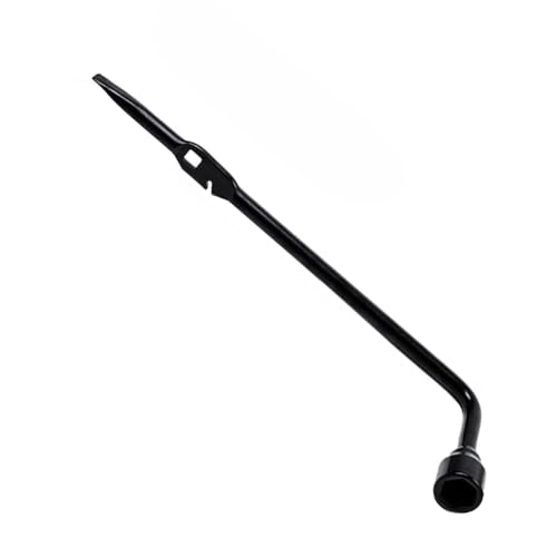 Image of Tire Removal Handle Kit Spare Tire Tool Lug Wrench Tire Removal Replacement Kit (Socket Size: 22mm)