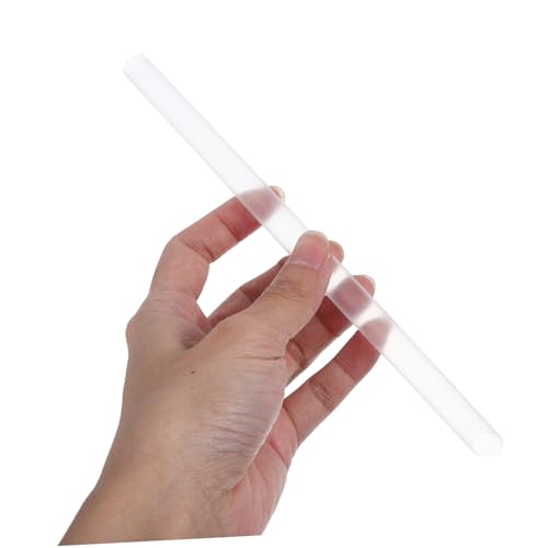 Ipetboom 100 pitillos descartables transparentes para bebidas miniatura 3