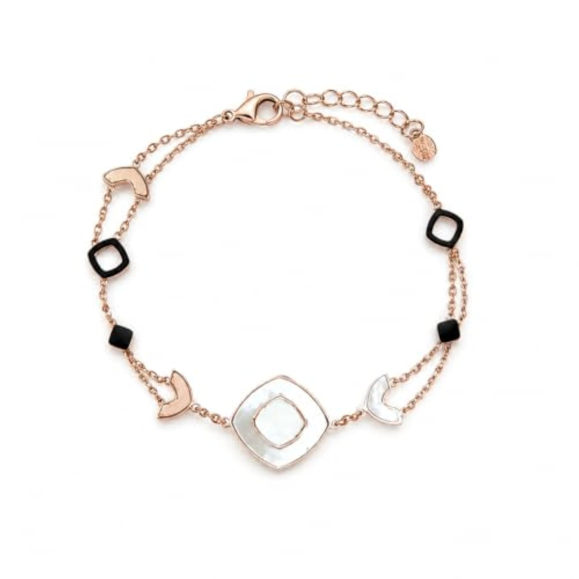 Women's 925 Sterling Silver Blush Harmony Bracelet, HUID
