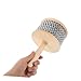 TOYANDONA 2a Beginner Friendly Musical Instrument Boys and Girls Adults Percussion Kit Wooden Cabasa Chain Shaker Rhythm Stick for Music Education