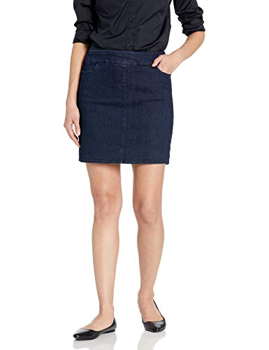 SLIM-SATION Women's Wide Band Pull on Skort