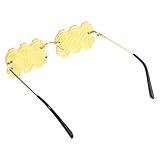 Lunettes de soleil amusantes : ces accessoires de lunettes sont fabriqués à partir d'un matériau robuste, résistent à une longue période de port, lunettes de soirée disco