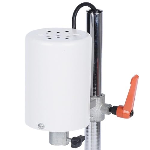 High Speed Homogenizer, Lab Disperser Emulsifier, Overhead Homogenizer Mixing, 8000 to 22000RPM Lab Homogenizers Emulsifier Disperser with Two Working Heads for Lab, School， 110V